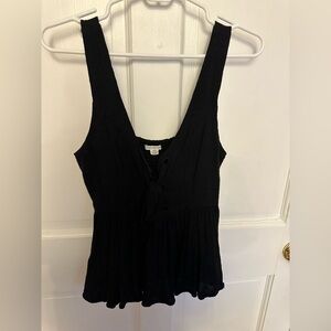 American Eagle Outfitters Black Tank Top